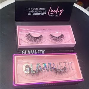 Glametic Lashes and Eyeliner